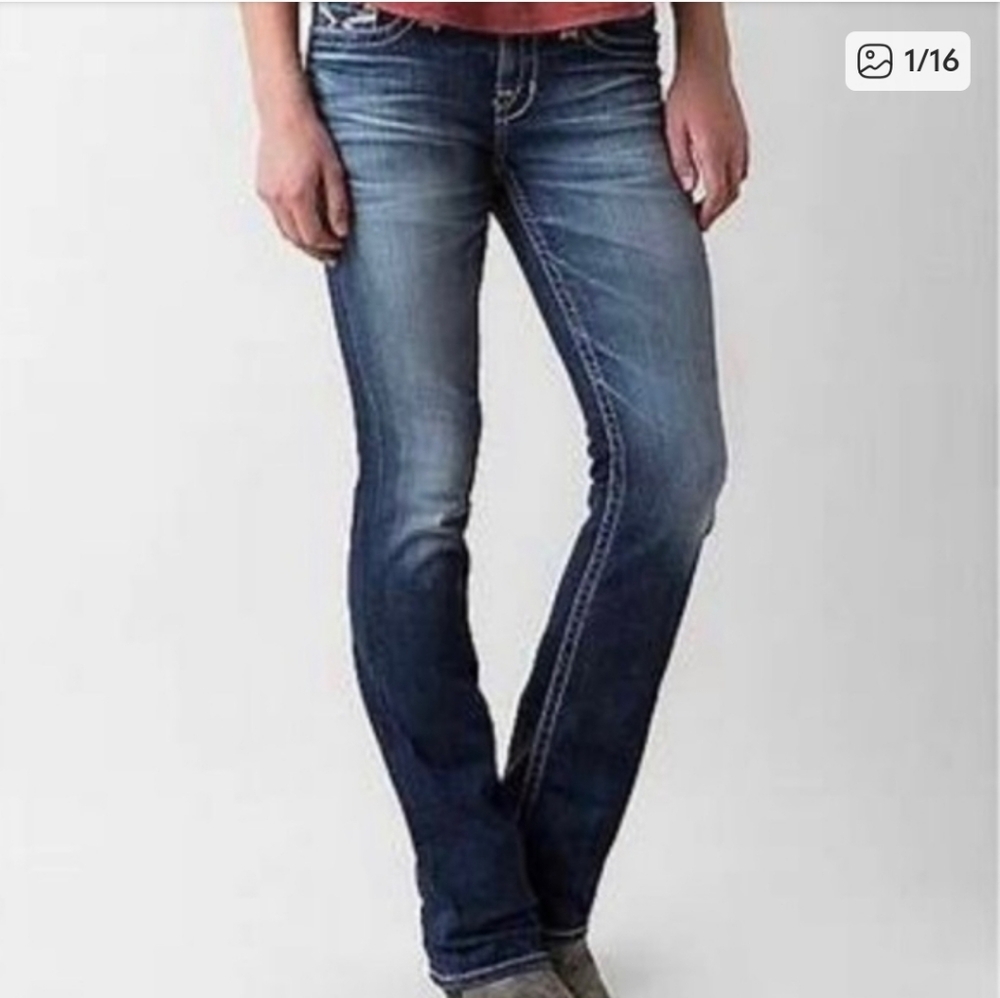 Big Star Maddie Boot Bootcut Women's Blue Jeans Size 28R